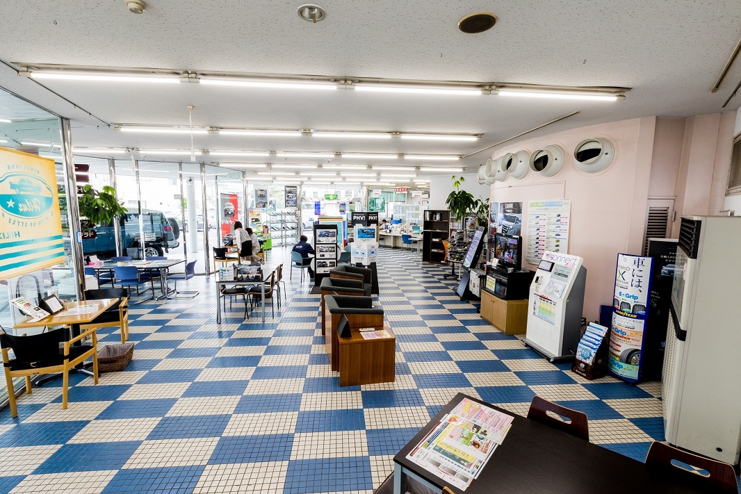 八代店のショールーム