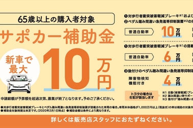 サポカー補助金