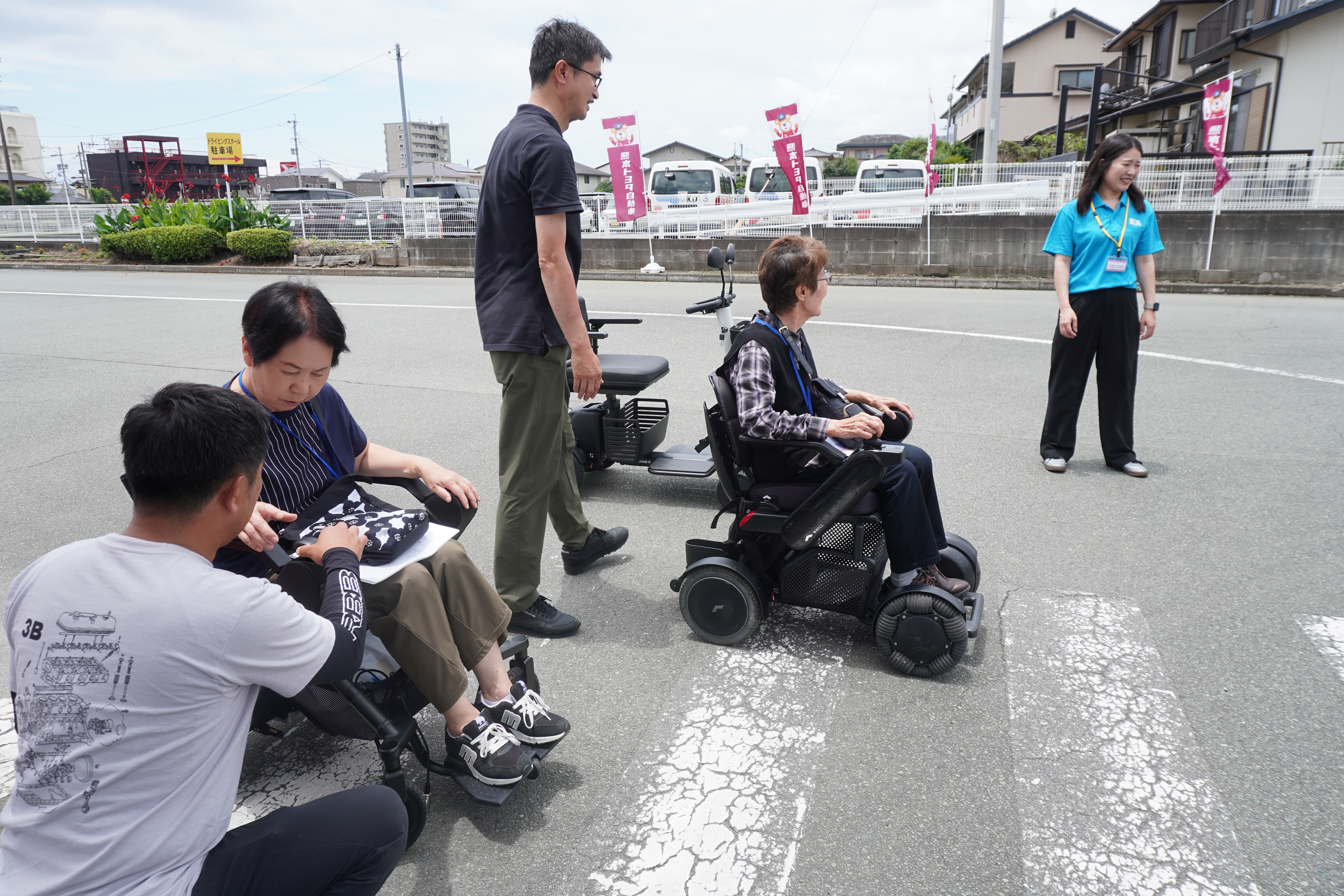 無事故の日』交通安全イベントに参加しました。 | 熊本トヨタ自動車